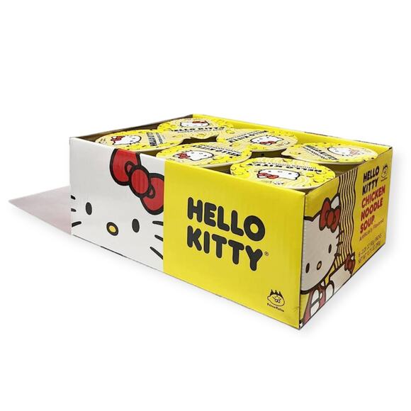 Hello Kitty Chicken Ramen Cup 6 Pack – Expired Display Collectible Only - Picture 5 of 6